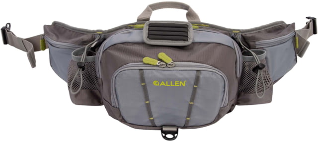 Allen Eagle River Lumbar Fly Fishing Pack Fits up to 6 Tackle/Fly Boxes Gray/Lime