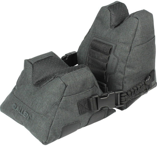 Allen Eliminator Prefilled Front/Rear Range Bag Combo Gray