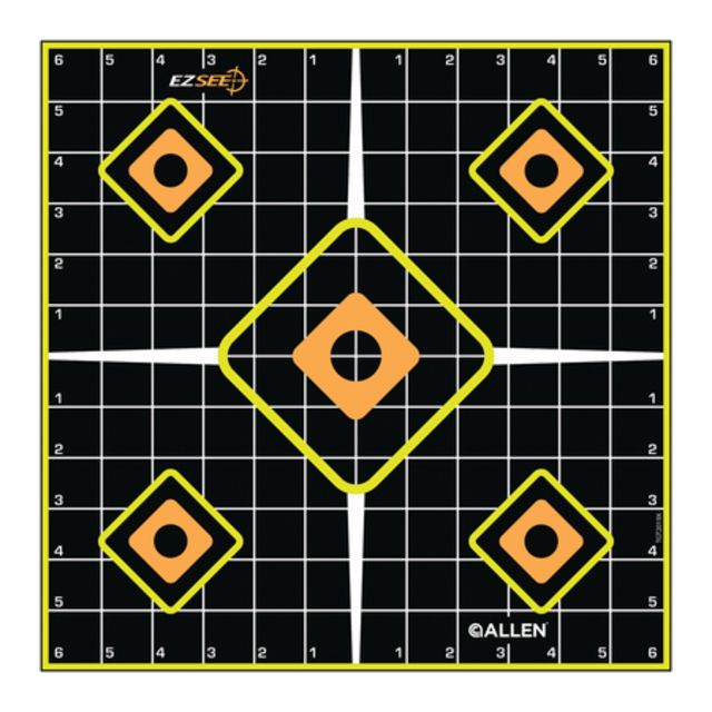 Allen EZ See Adhesive Grid 12x12 Inch Five Per Package - Allen