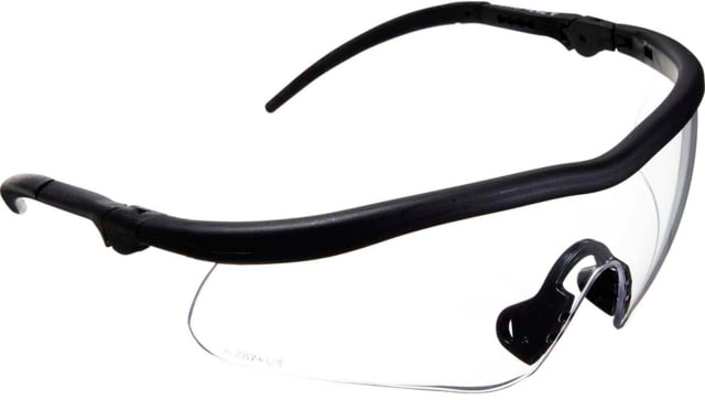 Allen Guardian Shooting Safety Glasses, Black Frame, Clear Lenses, One Size, 2384 by USA Allen Shooting Glasses