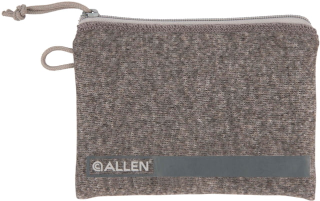 Allen Lockable Handgun Storage Pouch Compact Size Handgun 5 x 7in Gray