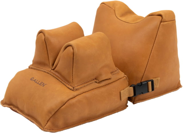 Allen Longmont Leather Filled Front & Rear Shooting Rest Combo Light Brown