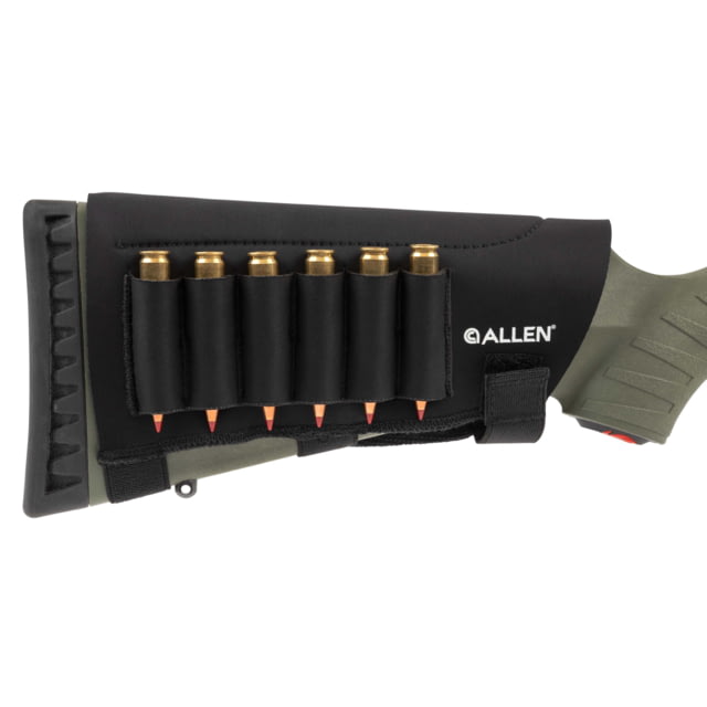 Allen Buttstock Shell Holder .223-300 Win Magnum Neoprene Black - Allen