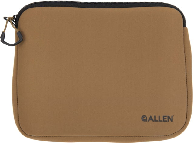 Allen Neoprene Pistol Pouch Full-Size Handguns up to 9in FDE - Allen