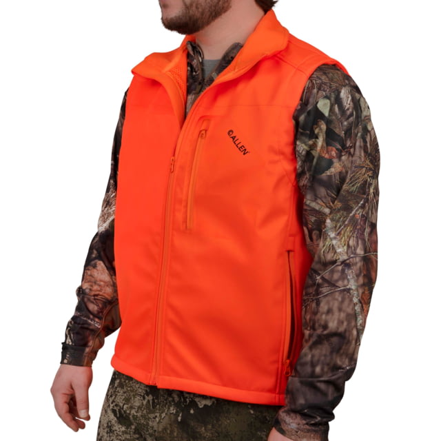 Allen Softshell Blaze Hunting Vest Mens XXL Blaze Orange
