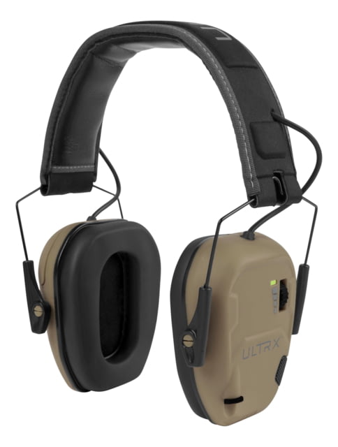 Allen Ultrax Bionic Electronic Earmuff Flat Dark Earth - Allen