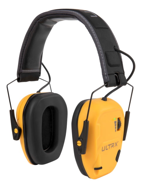 Allen Ultrax Bionic Electronic Earmuff Yellow - Allen