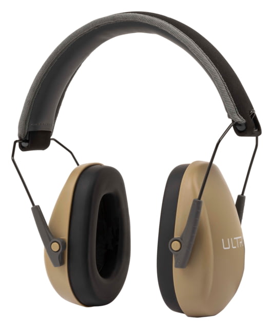 Allen Ultrax Slim Profile Passive Earmuff Taupe - Allen