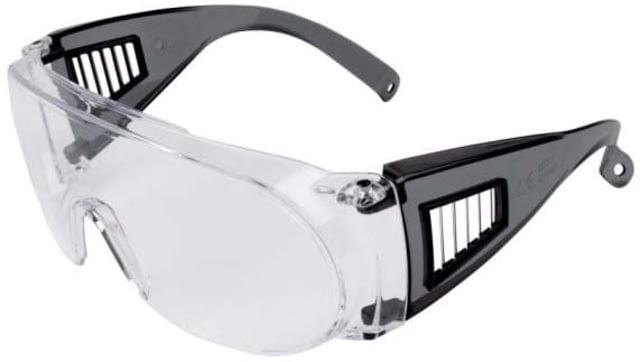 Allen Ultrx Safety Glasses Clear Lens Black Frame