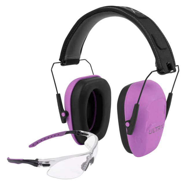 Allen Ultrax Shield Ear & Eye Protection Combo Plum - Allen