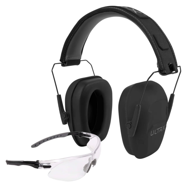 Allen Ultrax Shield Ear & Eye Protection Combo Gray - Allen