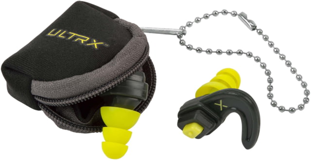 Allen Ultrax Shift Adjustable Protection Ear Plugs Gray/Yellow - Allen