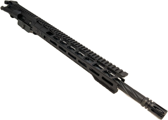 Alpha Shooting Sports 16 in 5.56 M-LOK13 Pitchfork Fluted Upper Reciever 1-8 Twist Mid Length - Alpha Shooting Sports