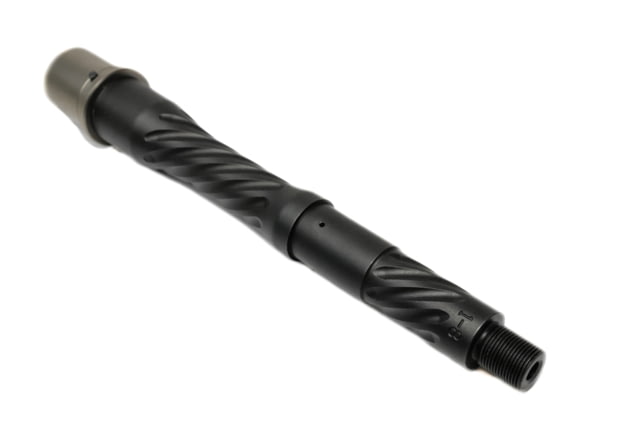 Alpha Shooting Sports 5.56x45mm NATO 7.5in Fluted Pistol Barrel 1-8 Twist 1/2x28 Thread Nitride Black - Alpha Shooting Sports