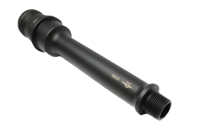 Alpha Shooting Sports 9mm 5in Nitride Pistol Barrel 1/2x28 Thread Nitride Black - Alpha Shooting Sports