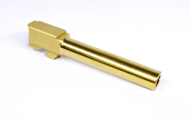 Alpha Shooting Sports ALPHA G17 9MM Match Grade Barrel 4.5in Gold - Alpha Shooting Sports