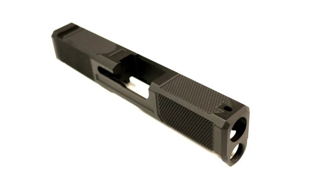 Alpha Shooting Sports ALPHA V5.2 G43 Executive Carry Pistol Slide - Nitride Black - Alpha Shooting Sports