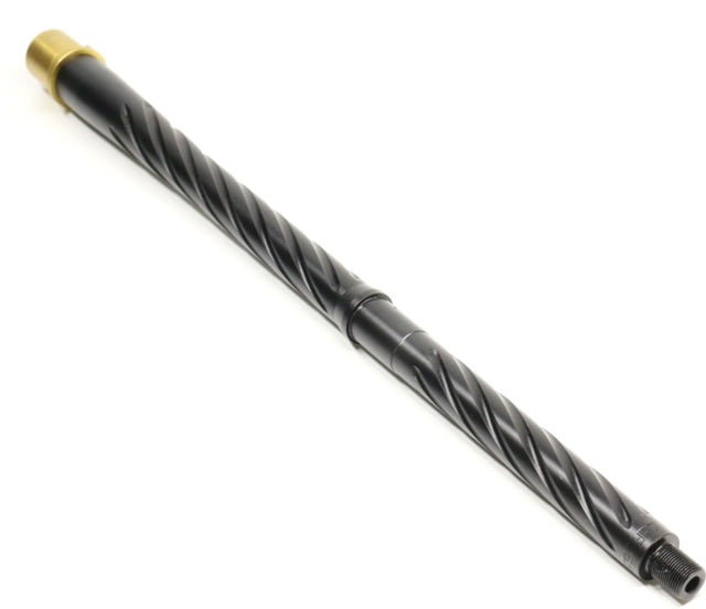 Alpha Shooting Sports CHF 5.56 NATO Mid Spiral Fluted Barrel 16 in 1-8 Twist Black - Alpha Shooting Sports