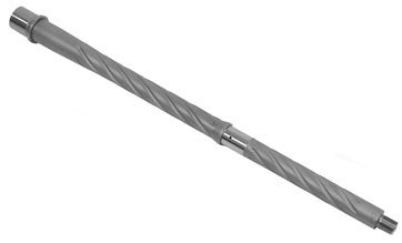 Alpha Shooting Sports CHF 5.56 NATO Mid Spiral Fluted Barrel 16in Stainless Matte ALP16-556SSSFCHM - Alpha Shooting Sports