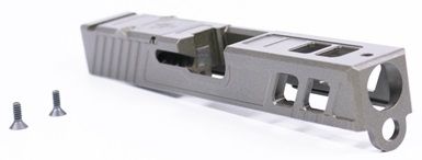 Alpha Shooting Sports ALPHA Marksman V4 Psitol Slide G19 Gen3 Matte Stainless G19 Marksman V4 - Alpha Shooting Sports