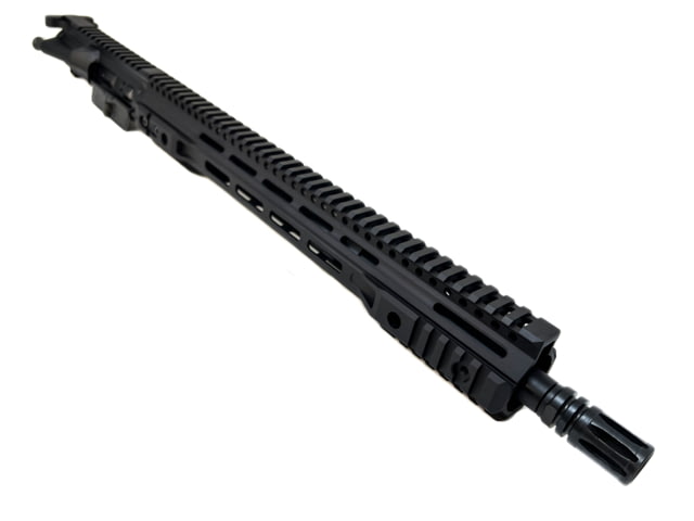 Alpha Shooting Sports SSR15 Upper Receiver 5.56x45mm NATO 16in Hybrid Profile Mid Length 1-8 Twist Free Floating M-LOK Handguard A2 Flash Hider - Alpha Shooting Sports