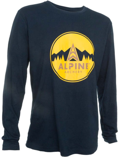 Alpine Archery Long Sleeve Tee - Men's Navy 2X-Large