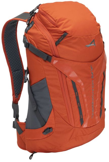 ALPS Mountaineering Baja 20 Backpack Chili/Gray 20L - Alps Mountaineering