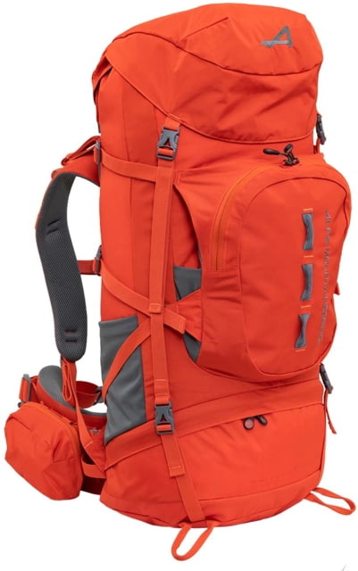 ALPS Mountaineering Red Tail Backpack 65 Liters Chili/Gray - Alps Mountaineering