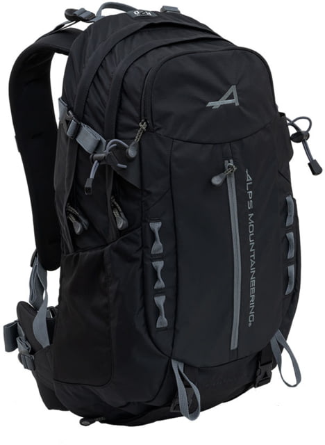 ALPS Mountaineering Solitude 24L Pack Black/Gray - Alps Mountaineering