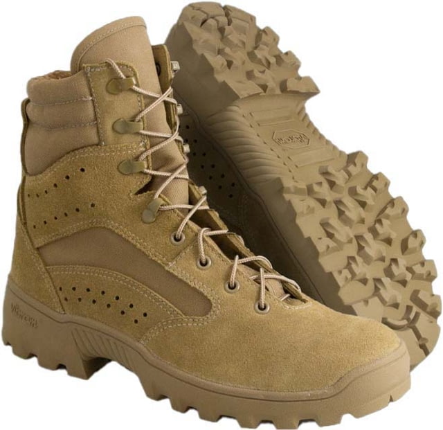 Altama Heat Hot Weather Soft Toe Hiker Boot - Mens Coyote 4.5US Regular