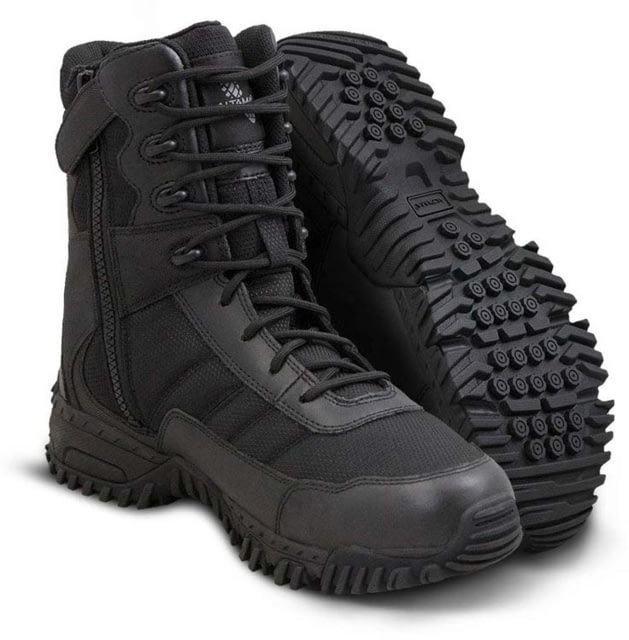 Altama Vengeance 8in Slip Resistant Side-Zip Boot - Mens Black W14