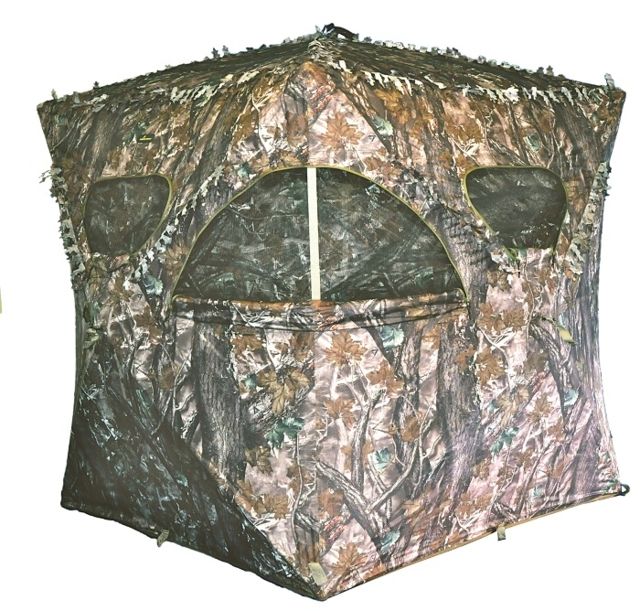 Altan Bush Bunker Hunting Blind 2-Person 200D Camo 76 x 76 x 67 in - Altan