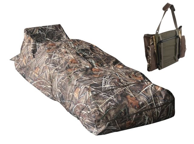 Altan Quick Recliner Hunting Blind 600D Camo 82 x 19 x 33 in - Altan