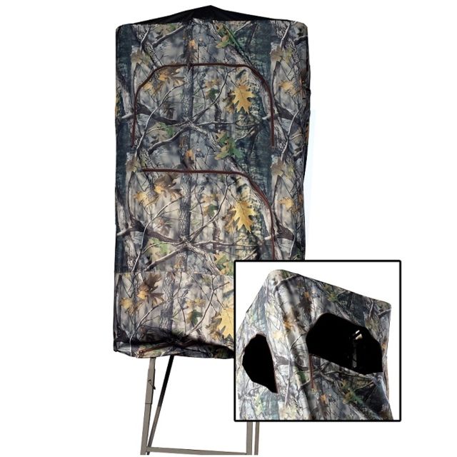 Altan Treestand Cabin Hunting Blind 2-Person Camo 45 x 45 x 78 in - Altan