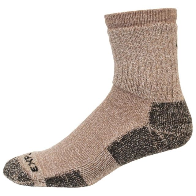 Altera Explore Crew Sock Tweed Brown 12-14