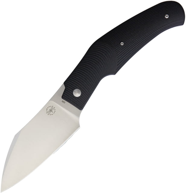 Amare Creator Slip Joint Black Folding Knife 4.5" satin finish VG-10 stainless blade Black G10 handle - Amare