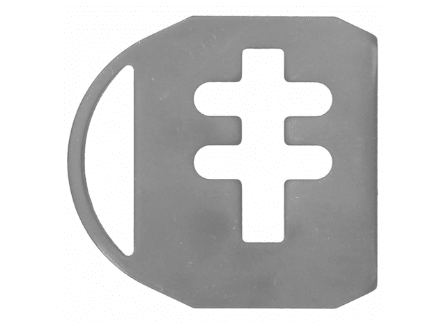 DoubleStar Ambi Single Point Adapter Plate Black - Doublestar