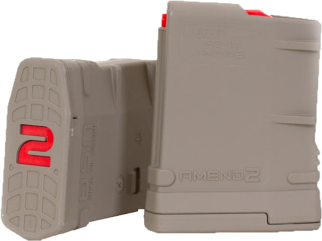 nd2 Mod-2 Model Rifle Magazine SR-25/AR-10 7.62x51 10-Round FDE 10RD Ammo