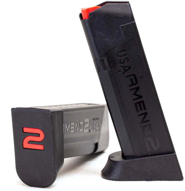 nd2 A2-19 Pistol Magazine Glock 19 9mm Luger 15 Round Black 1 Pack Polymer 15RD Ammo