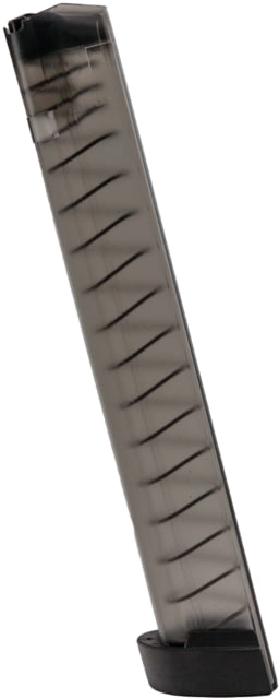 nd2 A2-Stick Glock Double Stack Pistol Magazine 9mm Luger 34 Round Translucent Smoke 34 Ammo