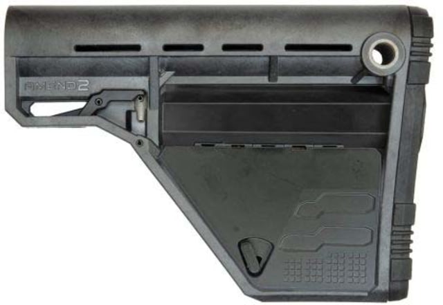 AMEND2 AMS MODULAR MIL-SPEC CARBINE CARBON-REINFORCED STOCK FULL STORAGE MODEL, A2AMSFULLCBN by USA Amend2 AR15 Gun Stocks