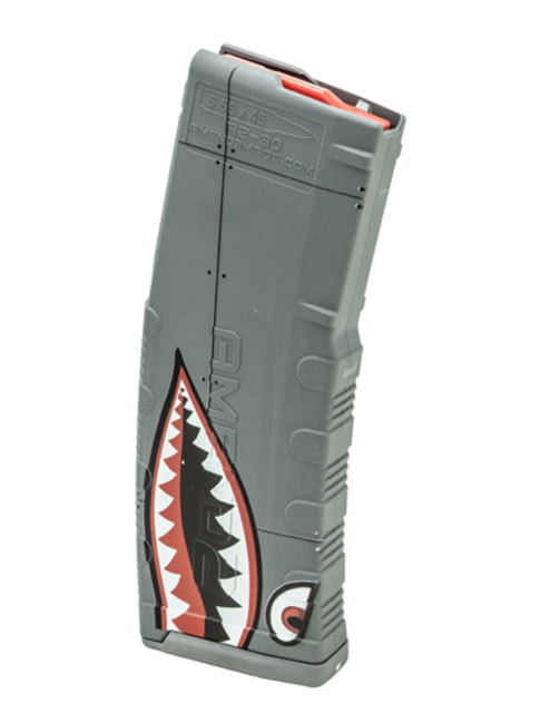 nd2 AR-15/M4/M16 Mod 2 Rifle Magazine Grey Flying Tiger 5.56x45mm NATO/.223 Rem 30/rd 26B8637A AD Ammo