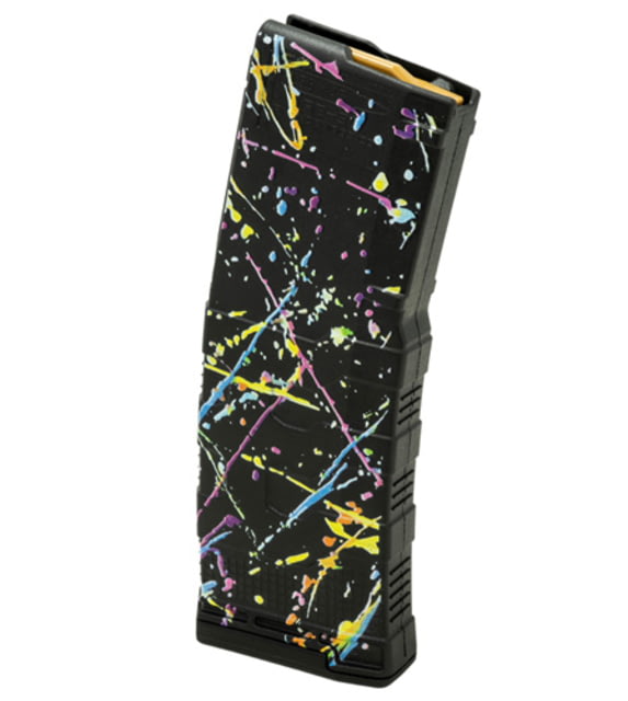 nd2 AR-15/M4/M16 Mod 3 Rifle Magazine Neon Splatter 5.56x45mm NATO/.223 Rem 30/rd 648CCDF0 AD Ammo