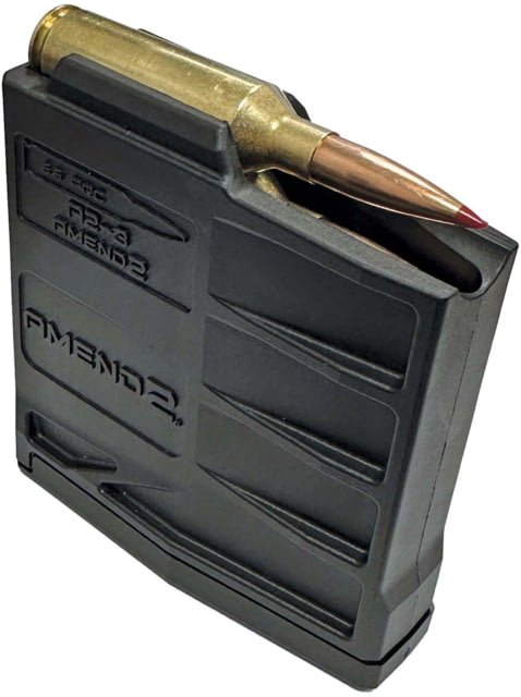 nd2 6.5 PRC 3 Round Rifle Magazine Black/Black 3RD Ammo