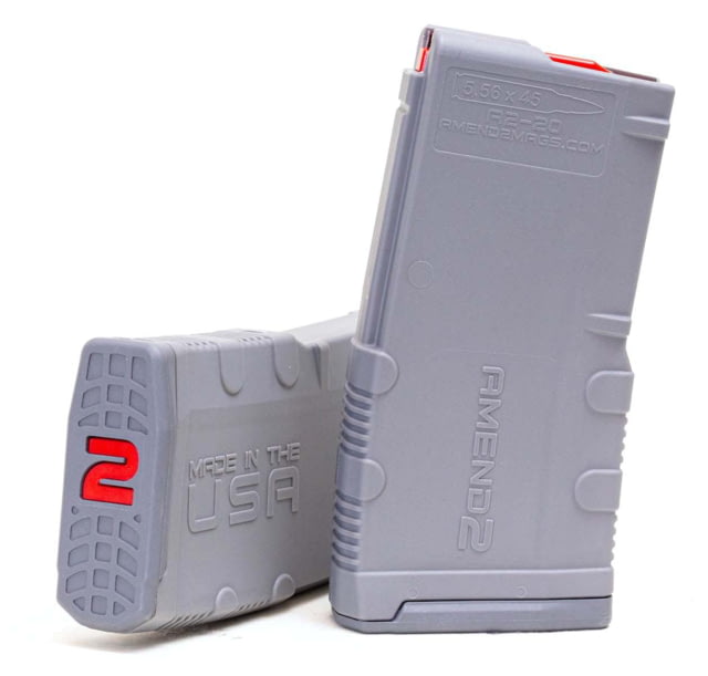 nd2 Mod-2 Magazine AR-15/M4/M16 5.56x45mm NATO/.223 Remington 20 Round Gray 20RD Ammo