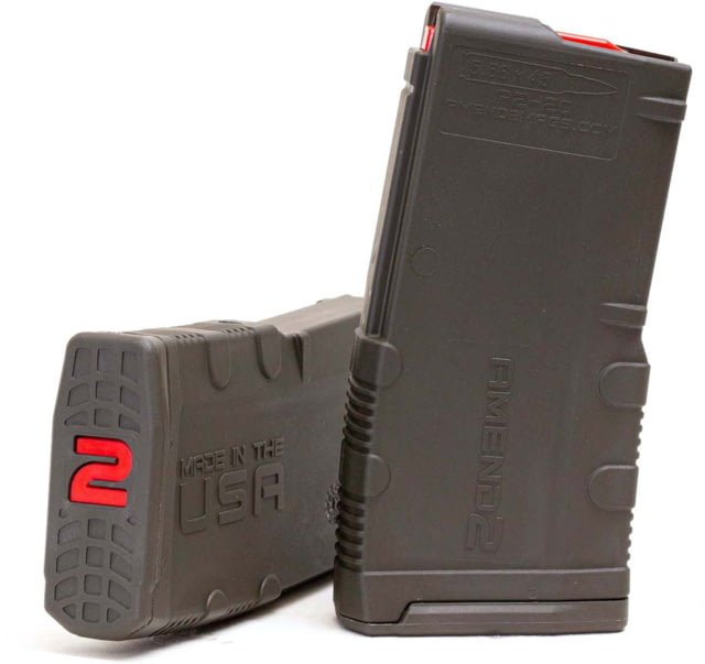 nd2 Mod-2 Magazine AR-15/M4/M16 5.56x45mm NATO/.223 Remington 20 Round Olive Drab Green 20RD Ammo