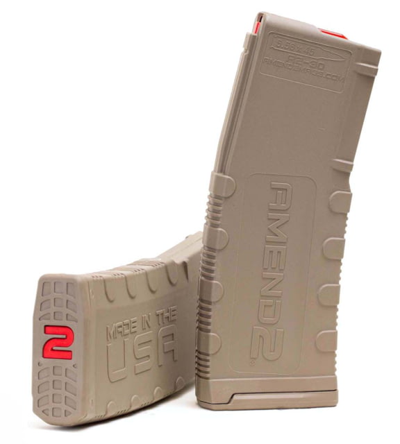 nd2 Mod-2 Rifle Magazine AR-15/M4/M16 5.56x45mm NATO/.223 Remington 30 Round Flat Dark Earth 1 Pack Polymer 30RD Ammo