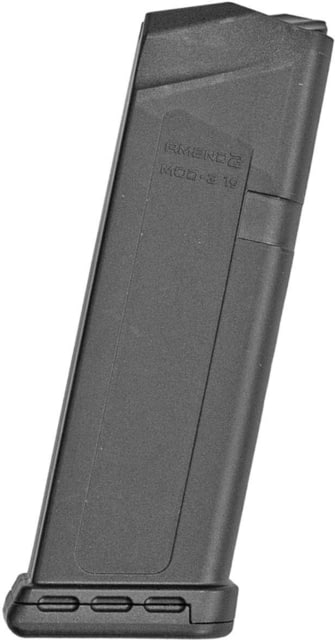 Amend2 Mod-3 A2-19 Magazine Glock G19 9mm Luger 15 Round Black 15RD - Amend2