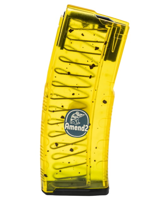 Amend2 MOD-C Banana 30+1 5.56 NATO Fits AR-15 Yellow/Green Polymer - Amend2