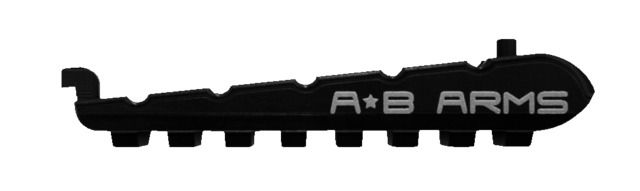 American Built Arms Company T-Rail Aluminum Picatinny Rail for TAVOR Black Small - American Built Arms Company